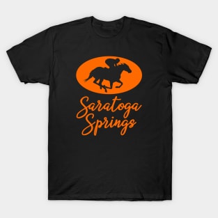 Saratoga Springs New York Horse Racing T-Shirt